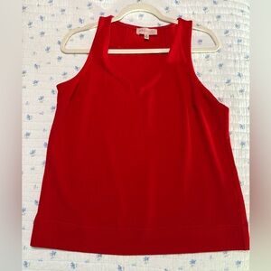 Women's Philosophy Chic Red Sleeveless Top Size Medium Nice Material